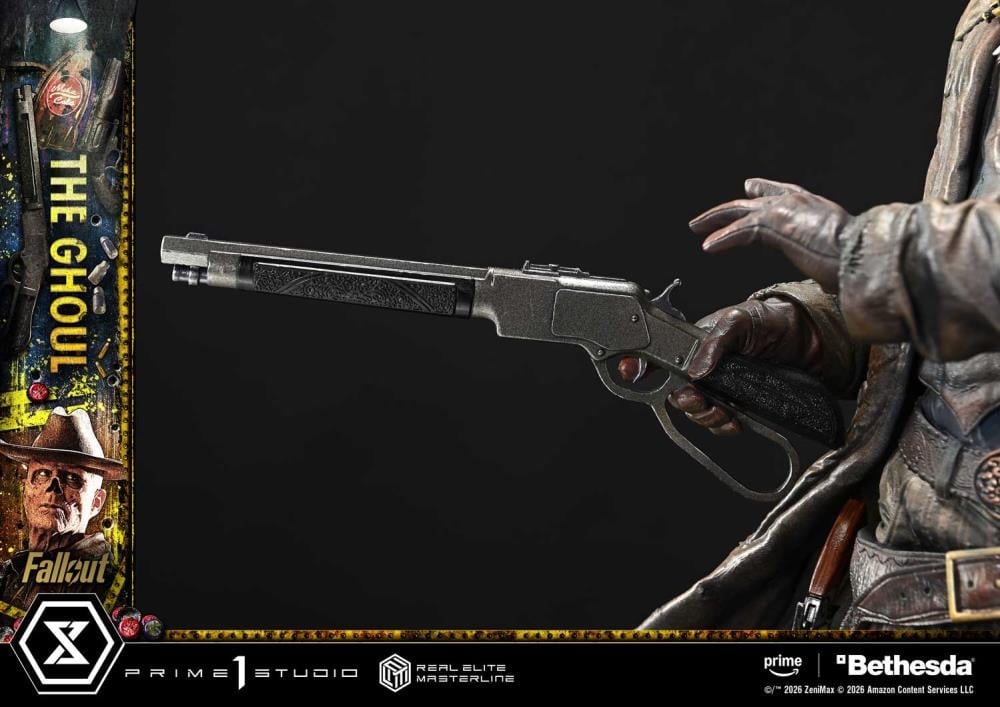 Fallout Real Elite Masterline The Ghoul (Deluxe Bonus Ver.) 1/4 Scale Statue Gallery Image 101