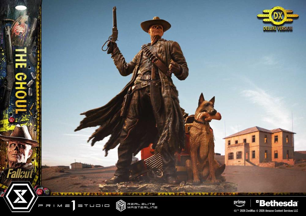 Fallout Real Elite Masterline The Ghoul (Deluxe Bonus Ver.) 1/4 Scale Statue Gallery Image 30