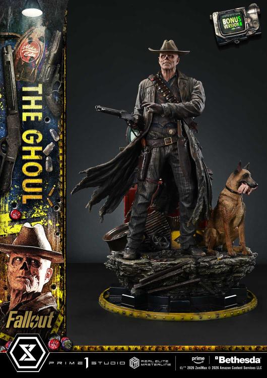 Fallout Real Elite Masterline The Ghoul (Deluxe Bonus Ver.) 1/4 Scale Statue Gallery Image 8