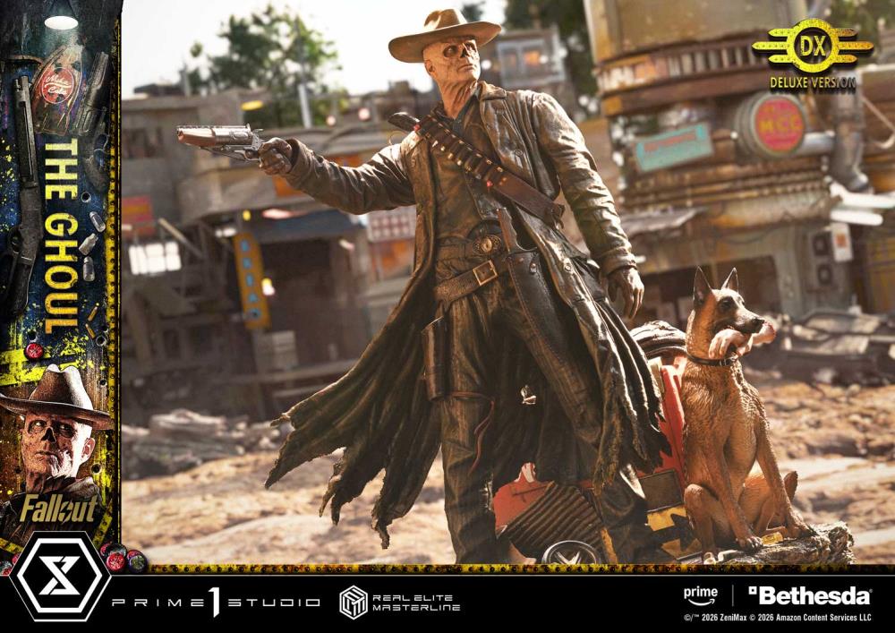 Fallout Real Elite Masterline The Ghoul (Deluxe Bonus Ver.) 1/4 Scale Statue Gallery Image 12