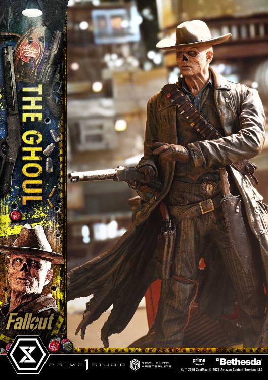 Fallout Real Elite Masterline The Ghoul (Deluxe Bonus Ver.) 1/4 Scale Statue Gallery Image 83