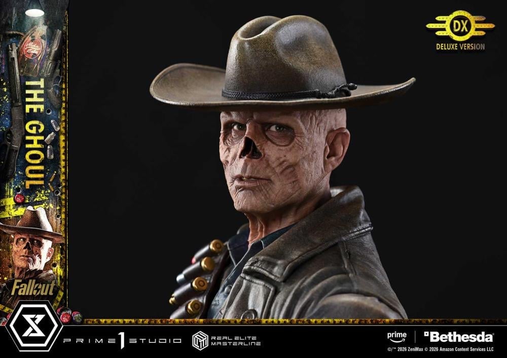 Fallout Real Elite Masterline The Ghoul (Deluxe Bonus Ver.) 1/4 Scale Statue Gallery Image 76