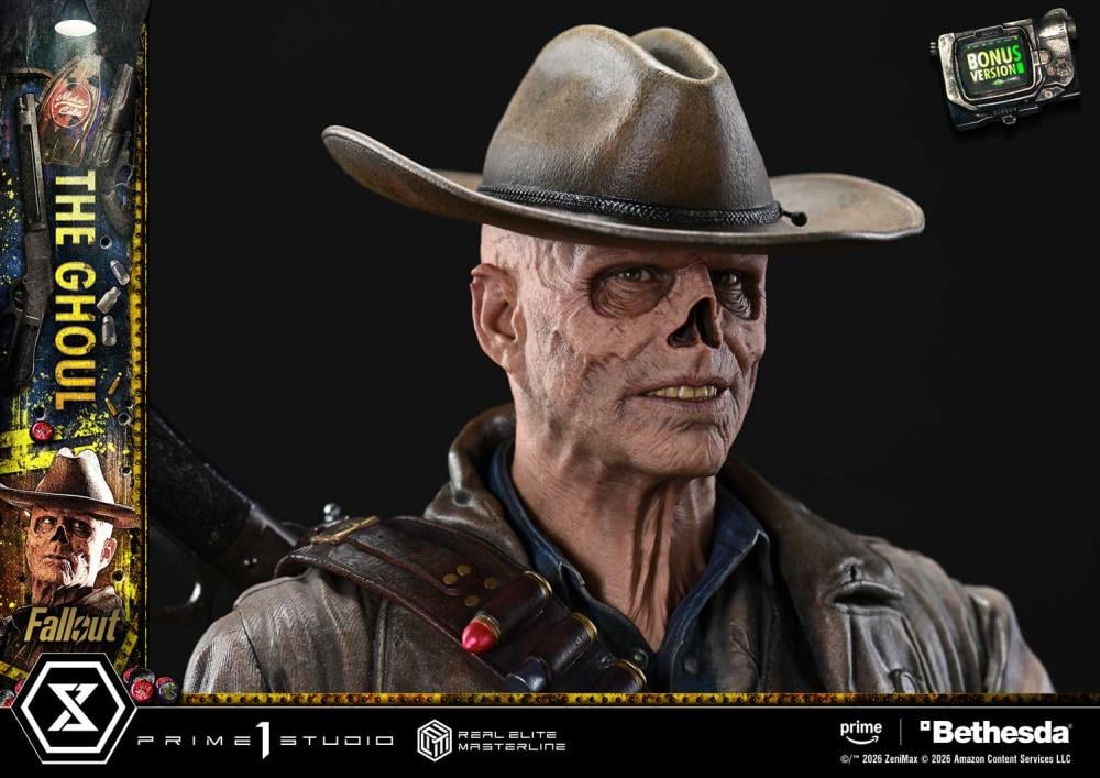 Fallout Real Elite Masterline The Ghoul (Deluxe Bonus Ver.) 1/4 Scale Statue Gallery Image 51