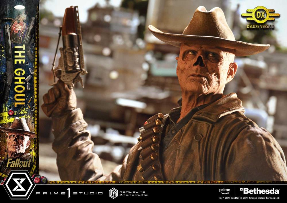 Fallout Real Elite Masterline The Ghoul (Deluxe Bonus Ver.) 1/4 Scale Statue Gallery Image 16