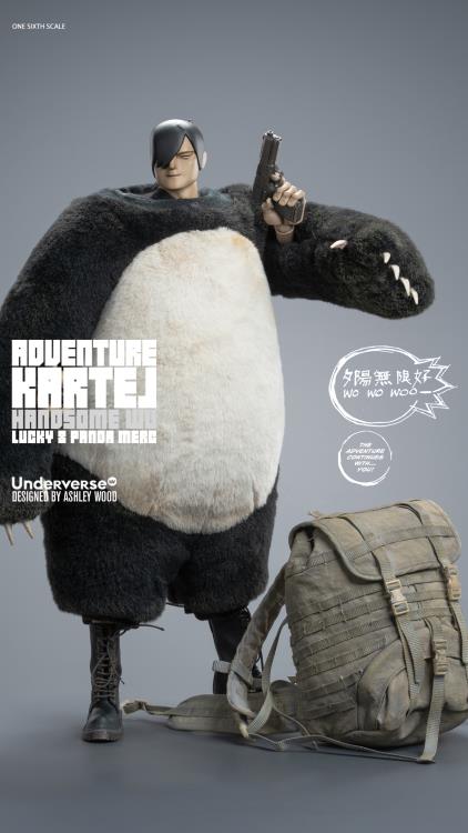 Adventure Kartel Dirty Boi Panda Handsome Wu 1/6 Scale Action Figure Gallery Image 7