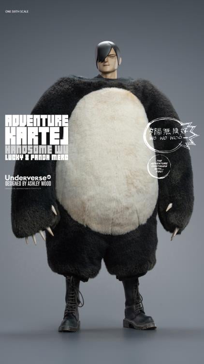 Adventure Kartel Dirty Boi Panda Handsome Wu 1/6 Scale Action Figure Gallery Image 6