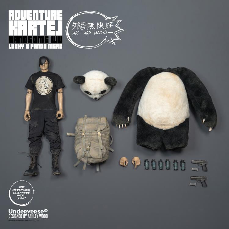 Adventure Kartel Dirty Boi Panda Handsome Wu 1/6 Scale Action Figure Gallery Image 12