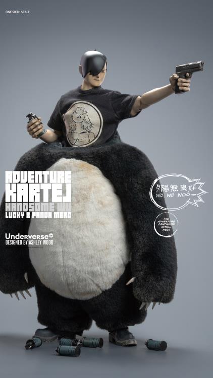 Adventure Kartel Dirty Boi Panda Handsome Wu 1/6 Scale Action Figure Gallery Image 5