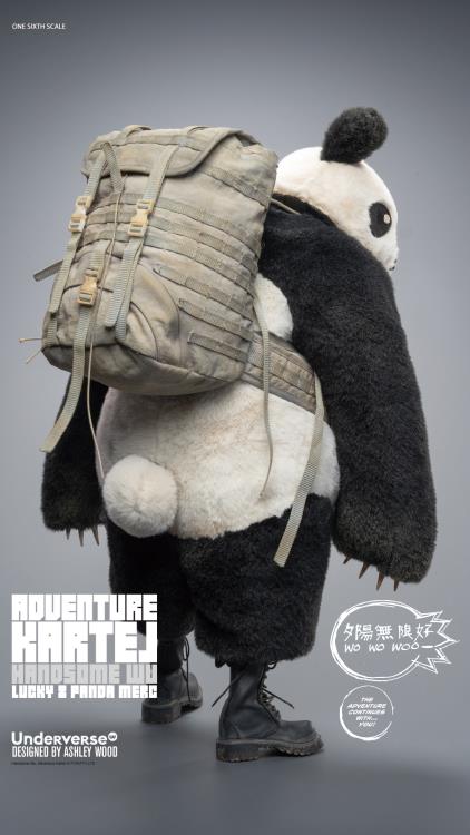 Adventure Kartel Dirty Boi Panda Handsome Wu 1/6 Scale Action Figure Gallery Image 11