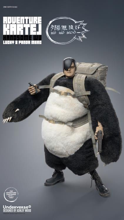 Adventure Kartel Dirty Boi Panda Handsome Wu 1/6 Scale Action Figure Gallery Image 8