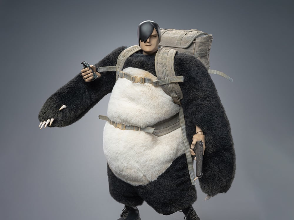 Adventure Kartel Dirty Boi Panda Handsome Wu 1/6 Scale Action Figure Gallery Image 1