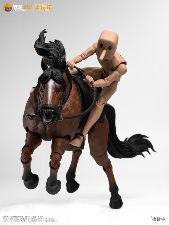 Nottaa Brown Horse (Elegant Ver.) 1/12 Scale Figure (With Bonus) Gallery Image 5