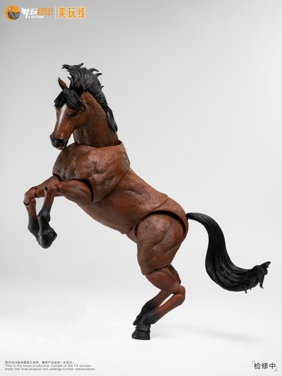 Nottaa Brown Horse (Elegant Ver.) 1/12 Scale Figure (With Bonus) Gallery Image 4