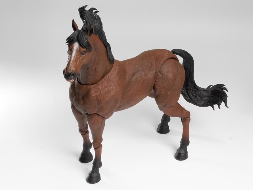 Nottaa Brown Horse (Elegant Ver.) 1/12 Scale Figure (With Bonus) Gallery Image 1