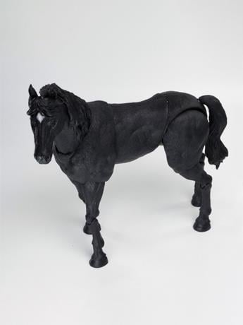 Nottaa Black Horse (Calm Ver.) 1/12 Scale Figure (With Bonus) Gallery Image 2