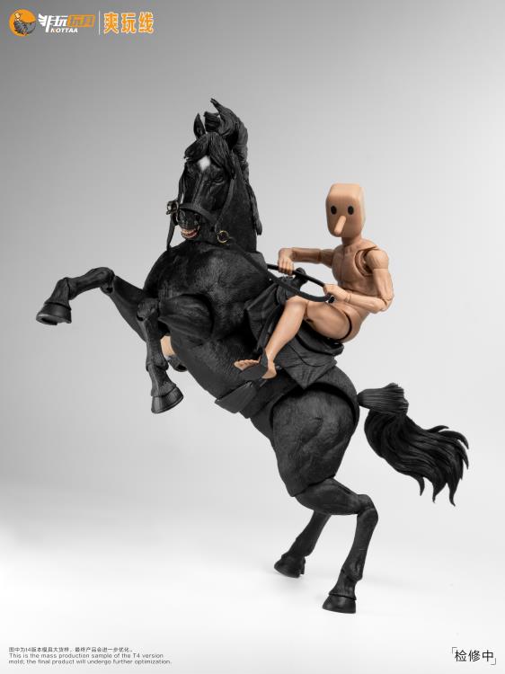 Nottaa Black Horse (Elegant Ver.) 1/12 Scale Figure (With Bonus) Gallery Image 5