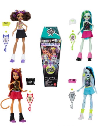 Monster High Buried Secrets Courtside Fang-Out Random Mystery Doll Gallery Image 2