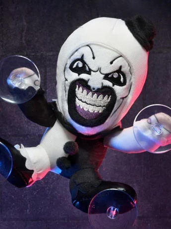 Terrifier 3 Art the Clown Window Clinger Plush Gallery Image 2
