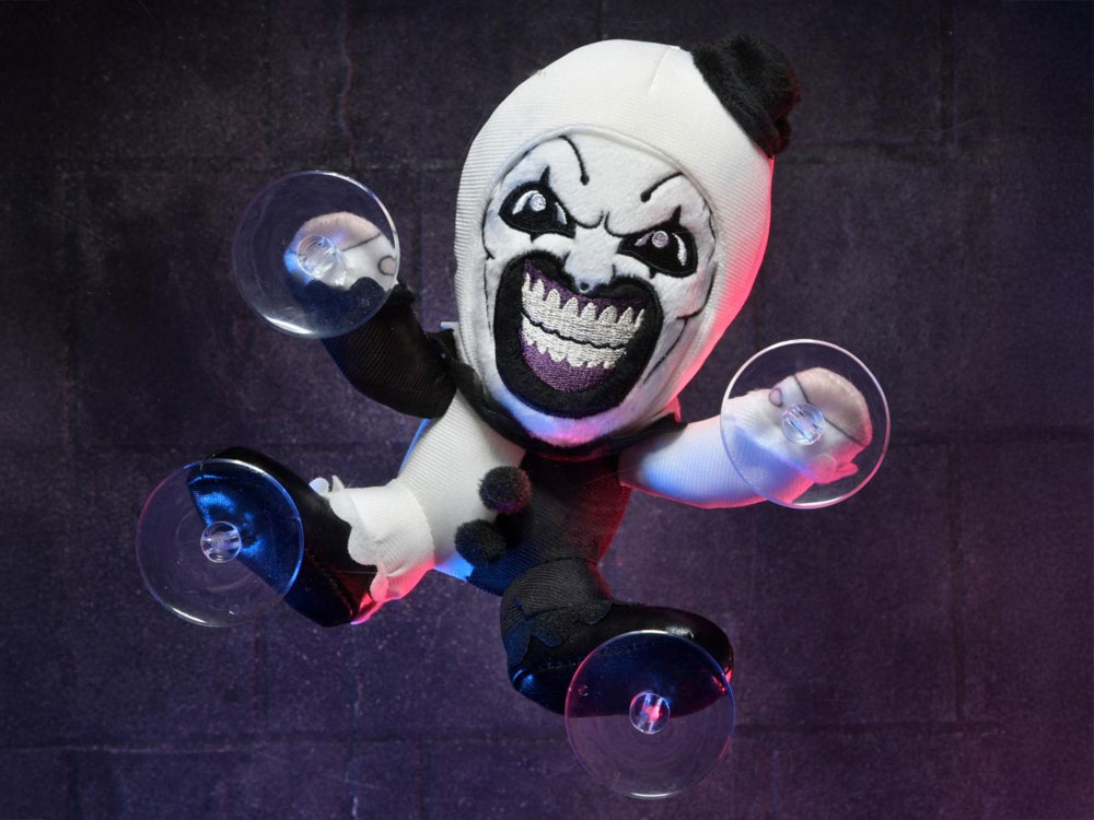 Terrifier 3 Art the Clown Window Clinger Plush Gallery Image 1