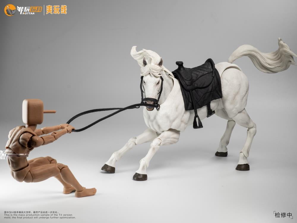 Nottaa White Horse (Elegant Ver.) 1/12 Scale Figure (With Bonus) Gallery Image 5