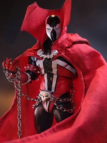 Spawn McFarlane Elite Edition Spawn (Image Comics Founders Series) Deluxe Action Figure Gallery Image 2