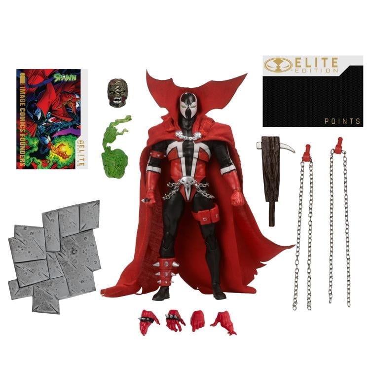 Spawn McFarlane Elite Edition Spawn (Image Comics Founders Series) Deluxe Action Figure Gallery Image 12