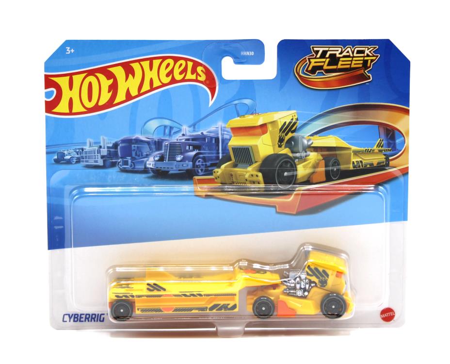 Hot Wheels Track Fleet Case of 4 Vehicles