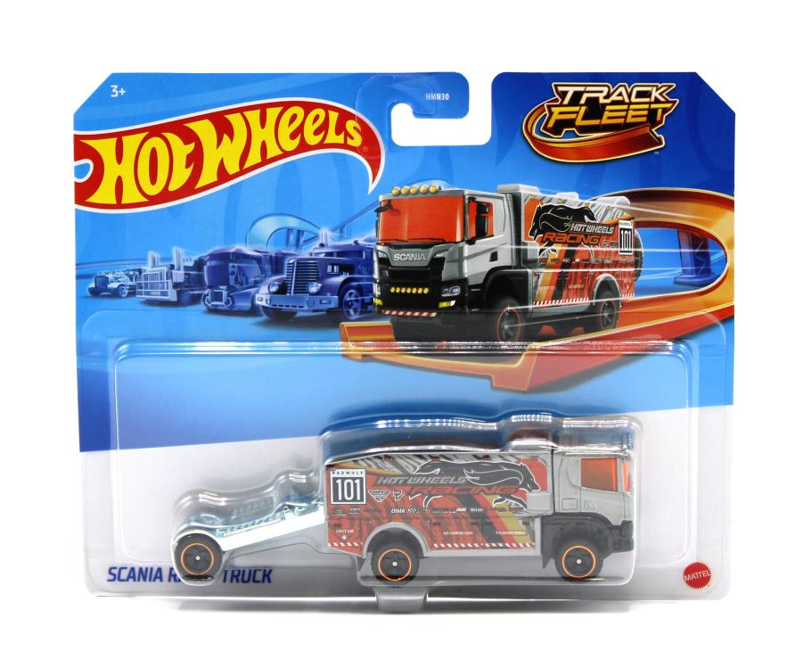 Hot Wheels Track Fleet Case of 4 Vehicles