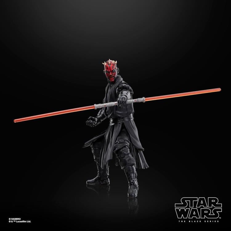 Star Wars: The Black Series Qui-Gon Jinn, Darth Maul and Obi-Wan Kenobi Action Figure Three-Pack (The Phantom Menace) Gallery Image 5