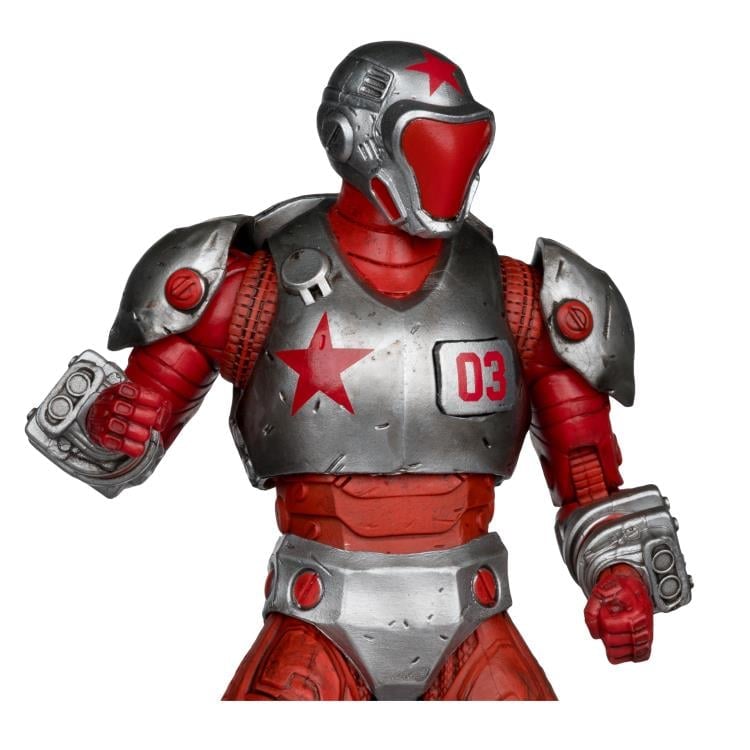 Justice League: Generation Lost DC Multiverse Rocket Red Brigade Action Figure Gallery Image 6