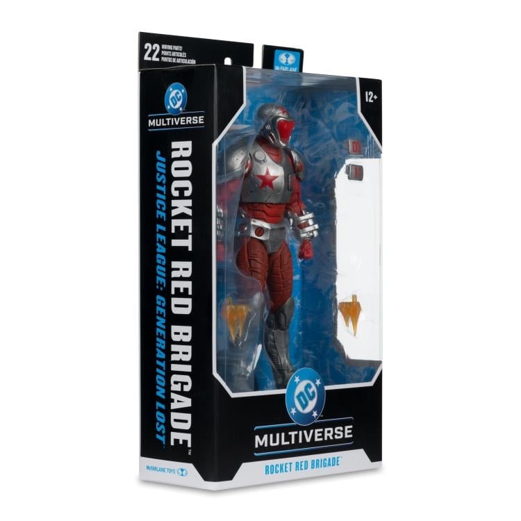 Justice League: Generation Lost DC Multiverse Rocket Red Brigade Action Figure Gallery Image 10