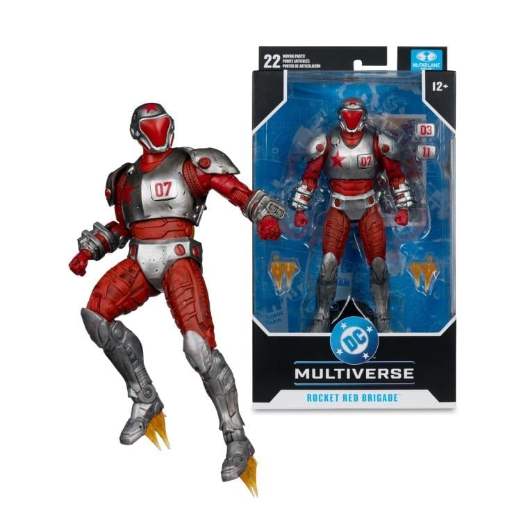 Justice League: Generation Lost DC Multiverse Rocket Red Brigade Action Figure Gallery Image 8