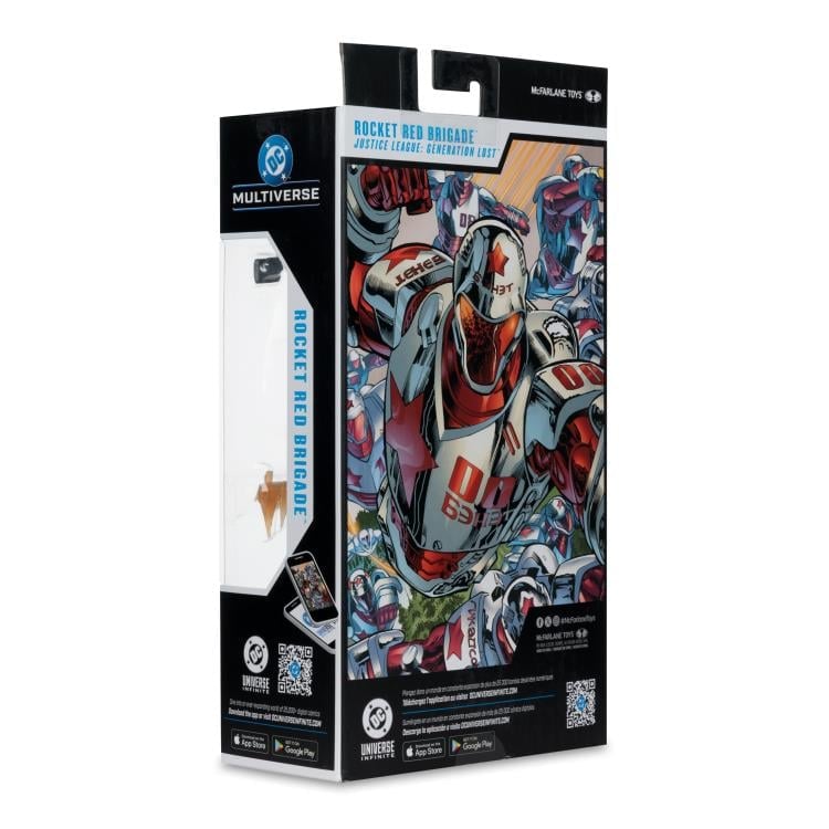 Justice League: Generation Lost DC Multiverse Rocket Red Brigade Action Figure Gallery Image 11