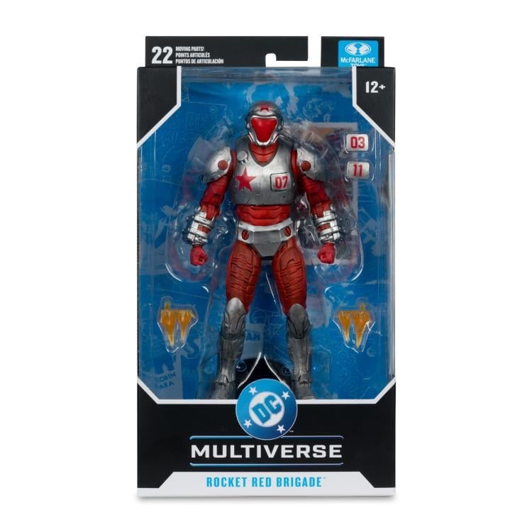 Justice League: Generation Lost DC Multiverse Rocket Red Brigade Action Figure Gallery Image 9