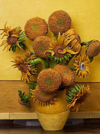 The Table Museum figma No.SP-175 Sunflowers by Van Gogh Gallery Image 2