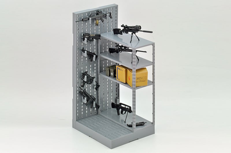Little Armory LD018 Gun Rack D 1/12 Scale Accessory Set Gallery Image 7