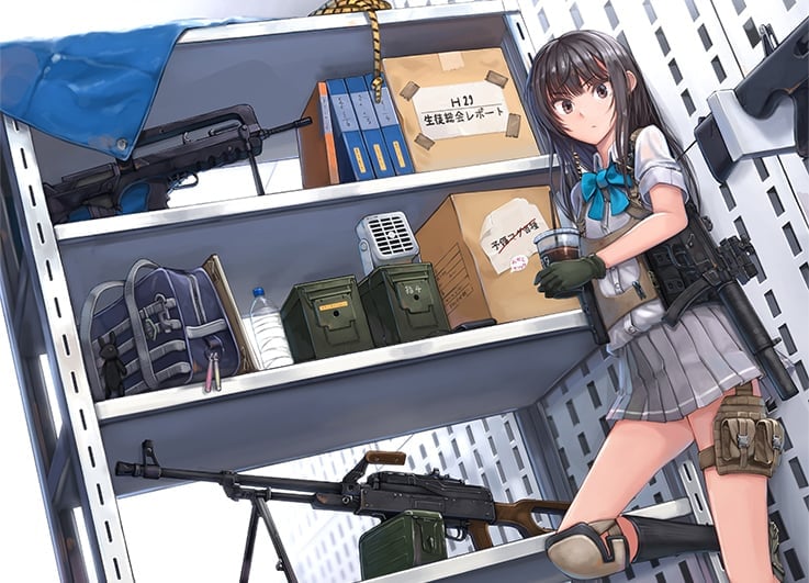 Little Armory LD018 Gun Rack D 1/12 Scale Accessory Set Gallery Image 10