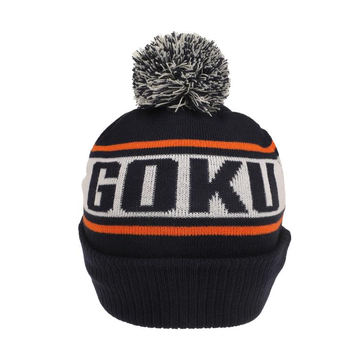 Dragon Ball Z Goku Kanji Blue Cuff Beanie Gallery Image 5
