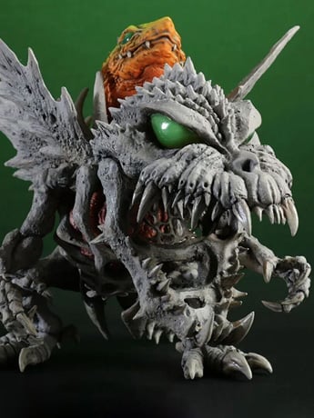 Godzilla x Digimon Defo-Real SkullGreymon (G-Erosion Mode) Figure