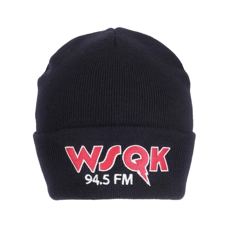 Stranger Things WSQK Navy Cuff Knit Beanie Gallery Image 3