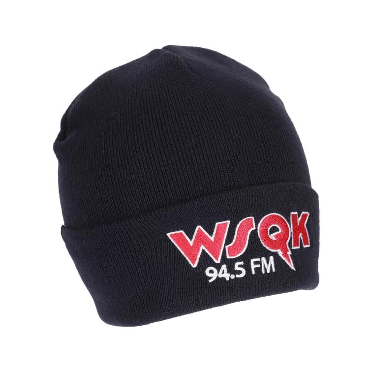 Stranger Things WSQK Navy Cuff Knit Beanie Gallery Image 4