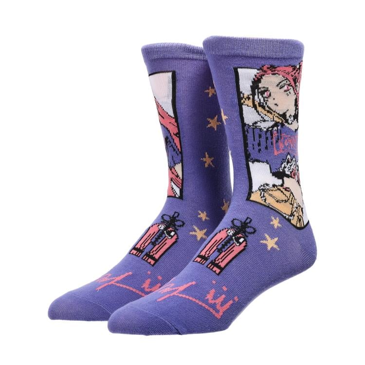 KPop Demon Hunters Huntr/x Group & Derpy Casual Crew Socks 5-Pack Gallery Image 5