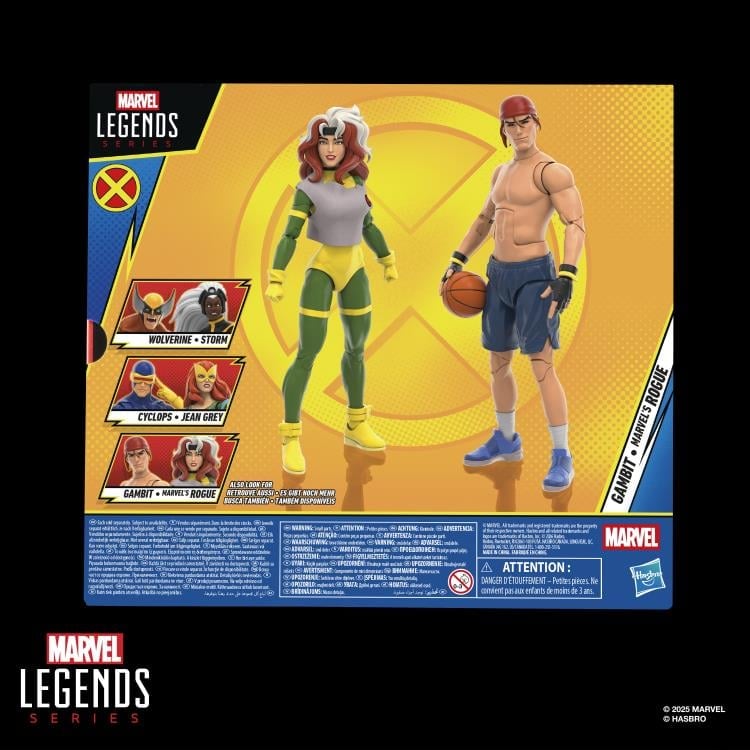 X-Men '97 Marvel Legends Gambit and Rogue (Basketball Ver.) Action Figure Two-Pack Gallery Image 14