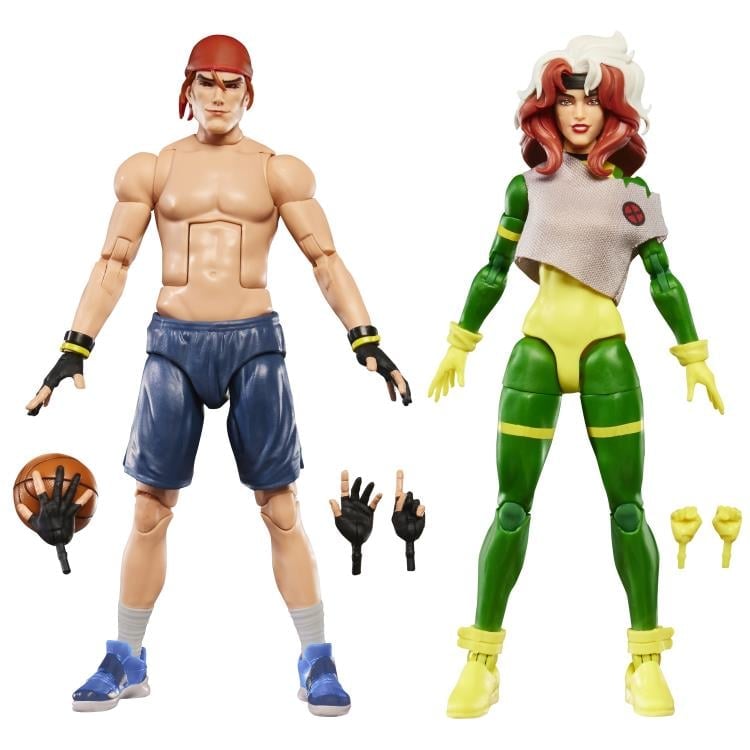 X-Men '97 Marvel Legends Gambit and Rogue (Basketball Ver.) Action Figure Two-Pack Gallery Image 11
