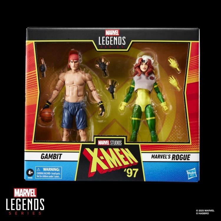 X-Men '97 Marvel Legends Gambit and Rogue (Basketball Ver.) Action Figure Two-Pack Gallery Image 12