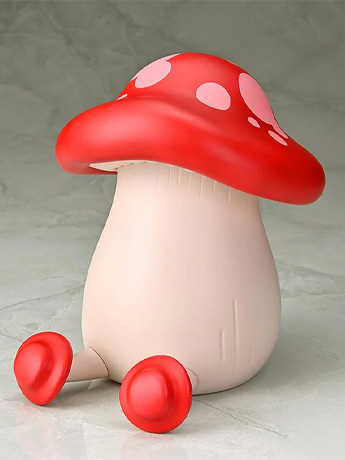 Delicious in Dungeon Walking Mushroom (Red Ver.) Soft Vinyl Figure Gallery Image 2