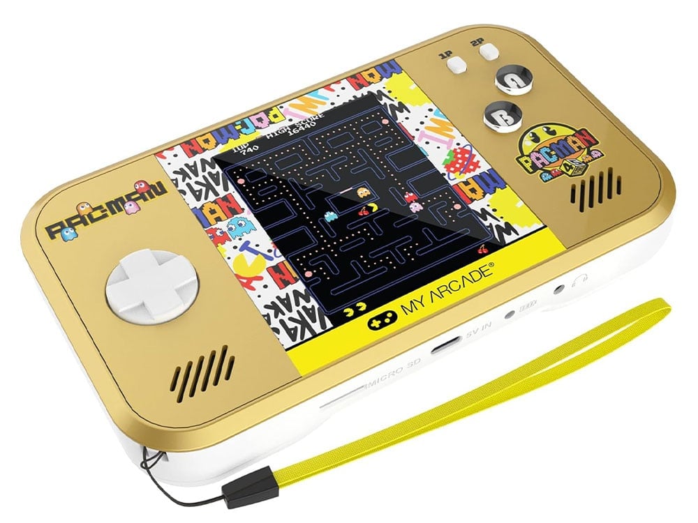 Pac-Man 45th Anniversary Pocket Player Max (5-Games-in-1) Gallery Image 1