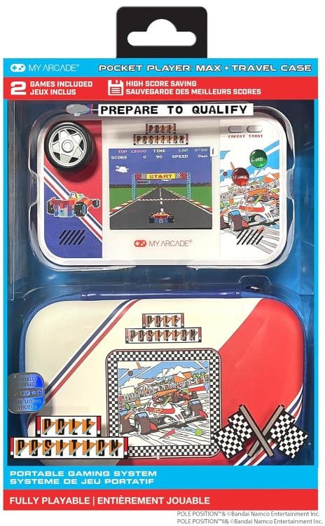 Pole Position Pocket Player Max (2-Games-in-1)