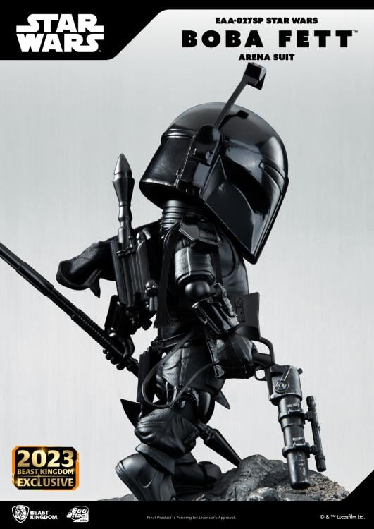 Star Wars: War of the Bounty Hunters Egg Attack Action EAA-027SP Arena Suit Boba Fett Gallery Image 6