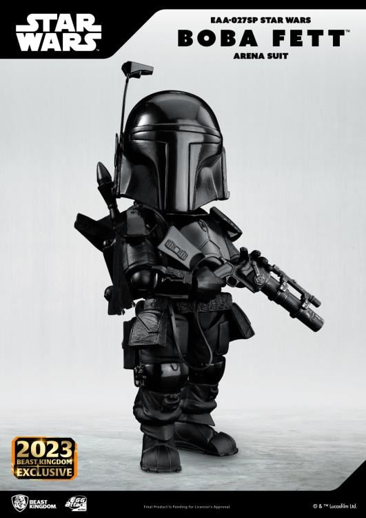Star Wars: War of the Bounty Hunters Egg Attack Action EAA-027SP Arena Suit Boba Fett Gallery Image 4